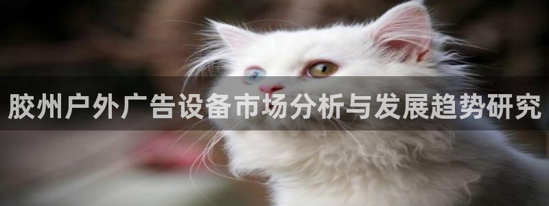 杏宇平台登录步骤图：胶州户外广告设备市场