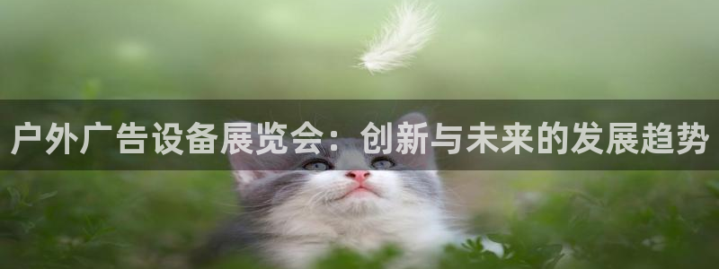 杏宇平台注册地址：户外广告设备展览会：创新与未来的发展趋势