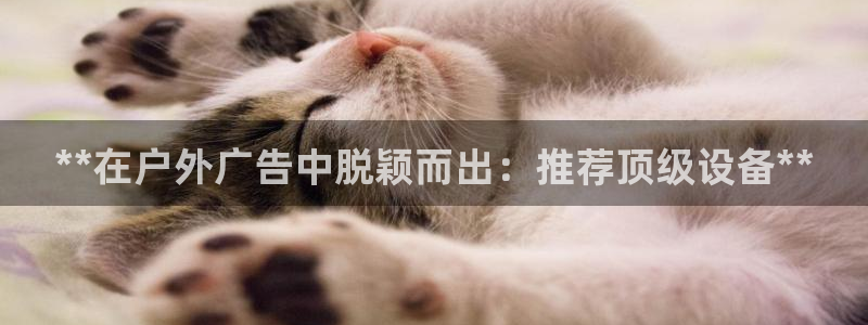 杏宇平台提现为什么这么久呢：**在户外广告中脱颖而出：推荐顶级设备**